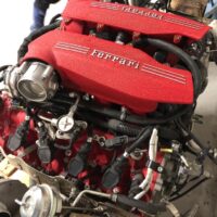 Ferrari 488 Challenge Engine